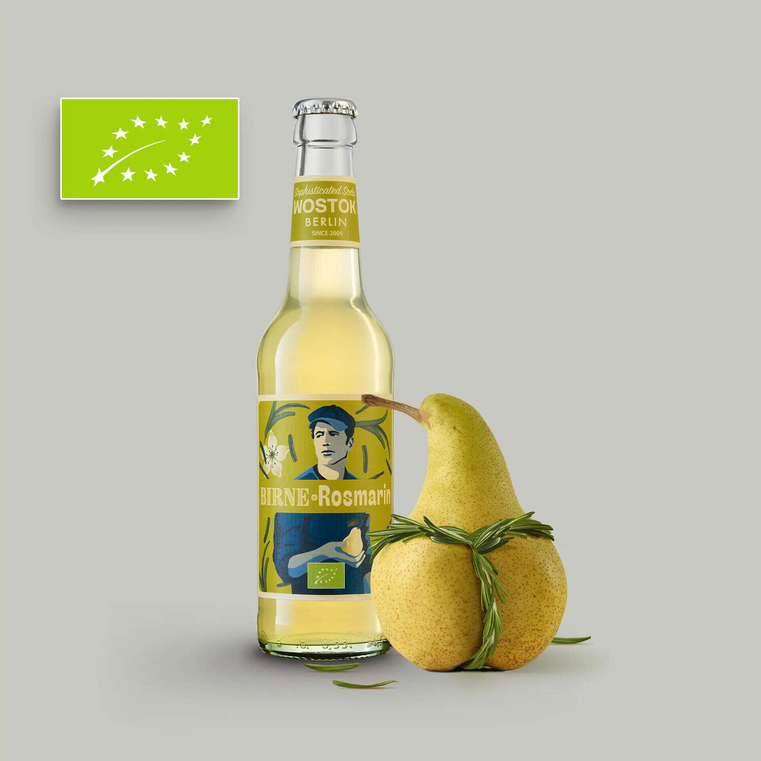 WOSTOK Organic Pear Rosemary